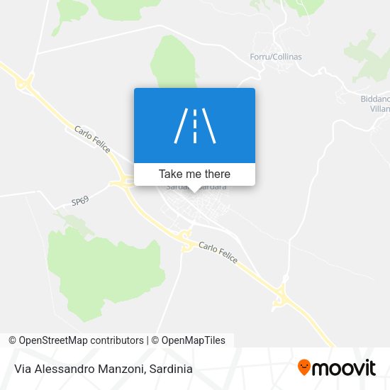 Via Alessandro Manzoni map