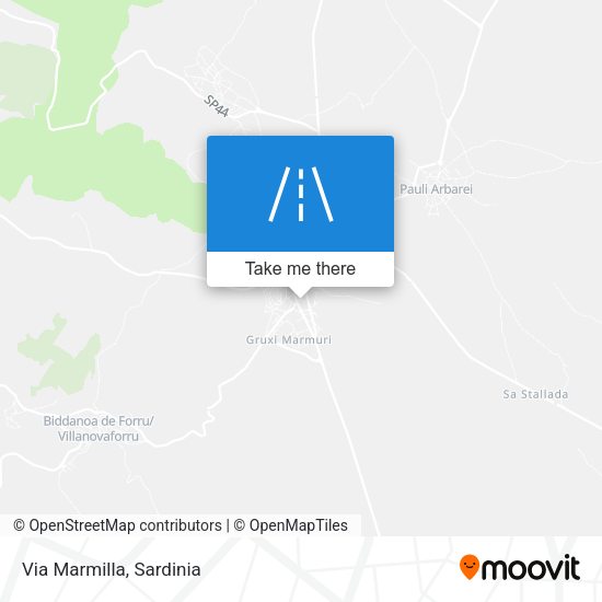 Via Marmilla map