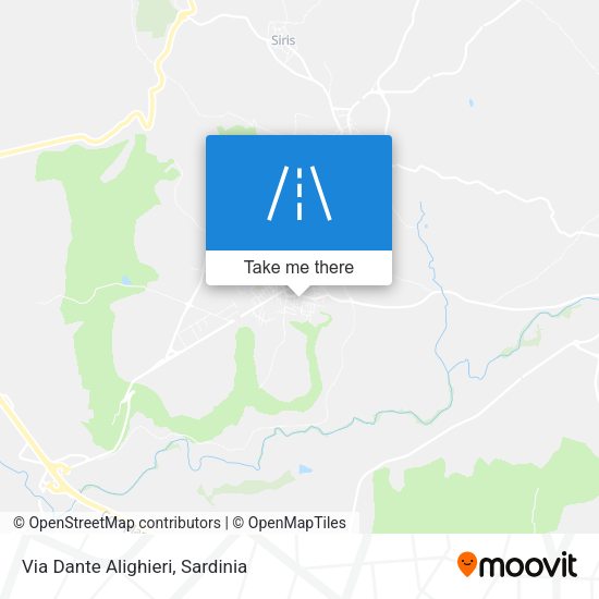 Via Dante Alighieri map