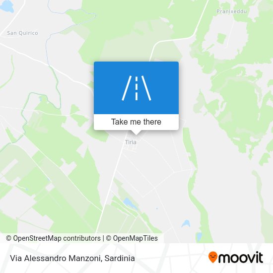 Via Alessandro Manzoni map