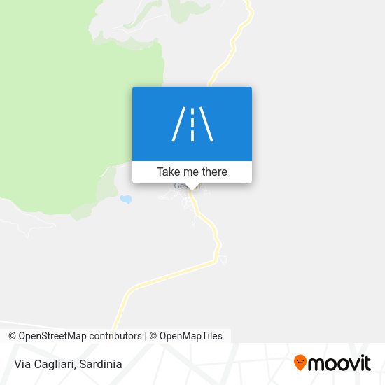 Via Cagliari map