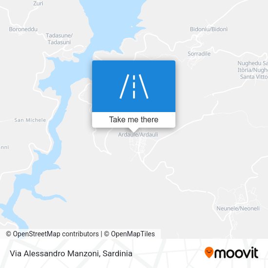 Via Alessandro Manzoni map