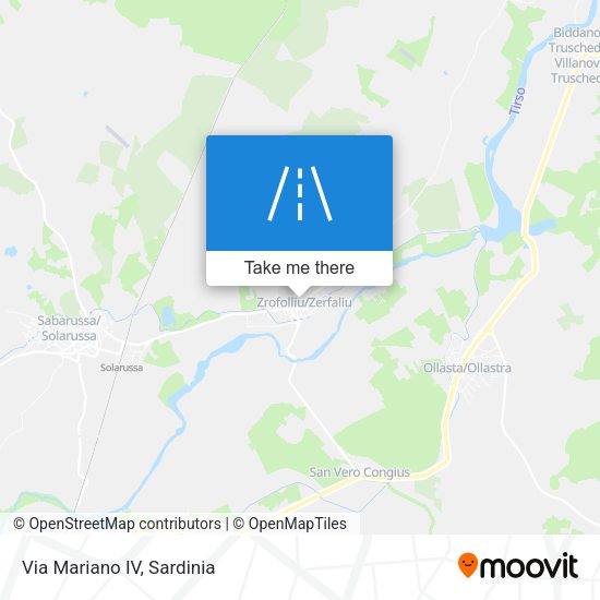 Via Mariano IV map
