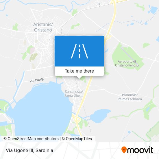 Via Ugone III map