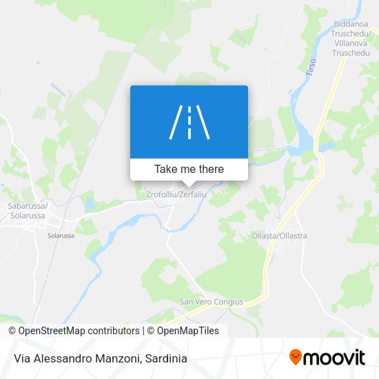 Via Alessandro Manzoni map