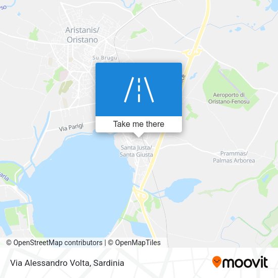 Via Alessandro Volta map