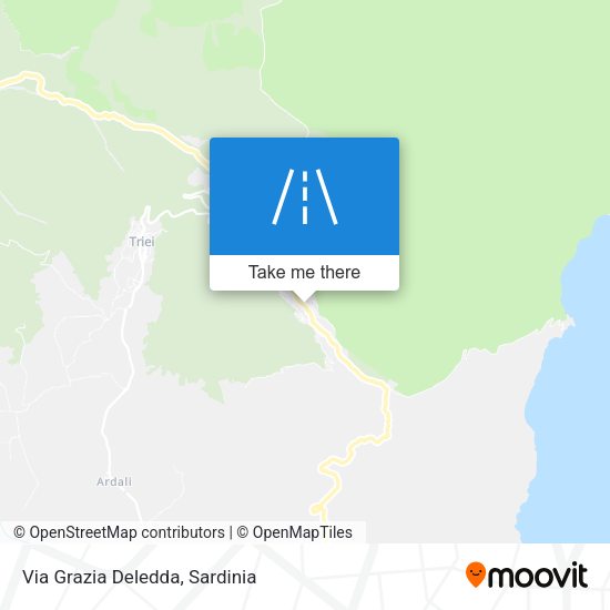 Via Grazia Deledda map
