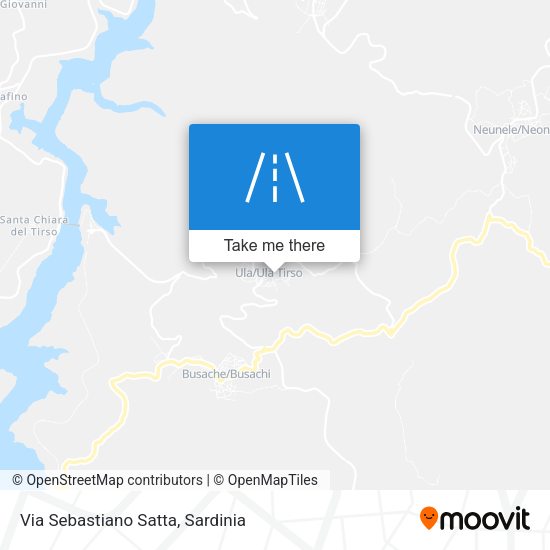 Via Sebastiano Satta map