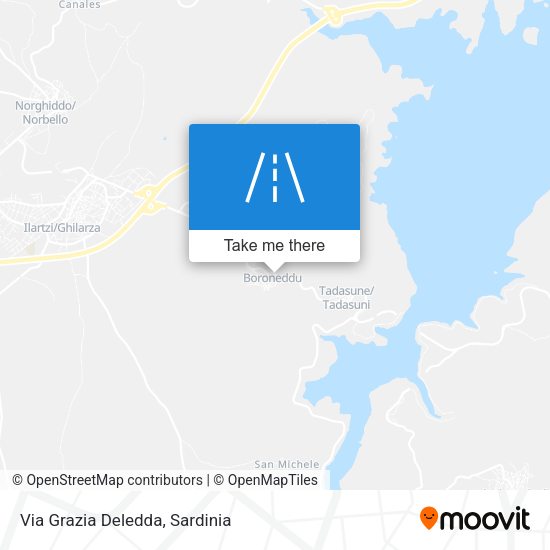 Via Grazia Deledda map