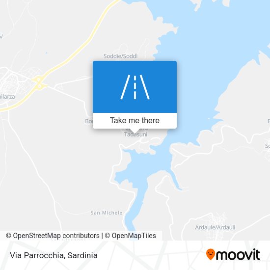 Via Parrocchia map