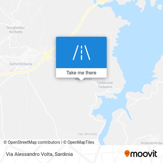 Via Alessandro Volta map