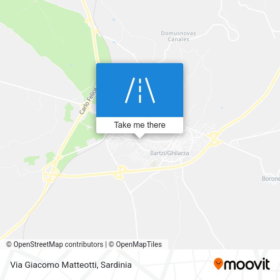 Via Giacomo Matteotti map