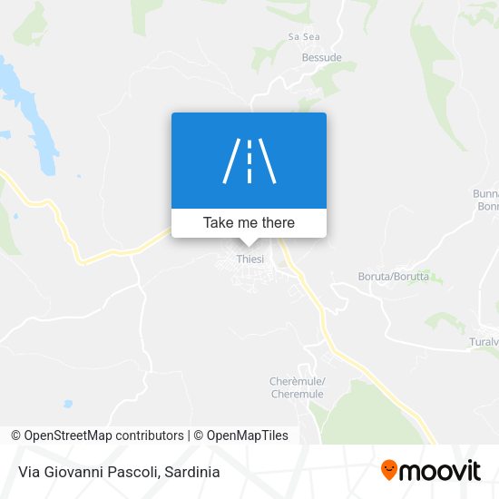 Via Giovanni Pascoli map
