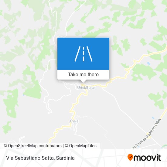 Via Sebastiano Satta map