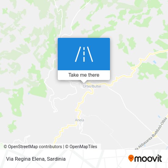 Via Regina Elena map