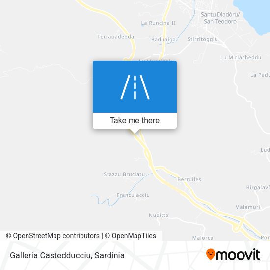 Galleria Castedducciu map
