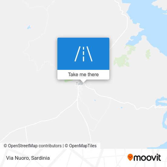 Via Nuoro map