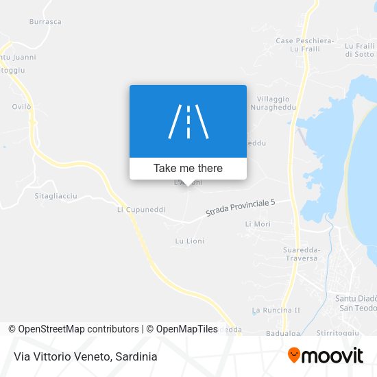 Via Vittorio Veneto map