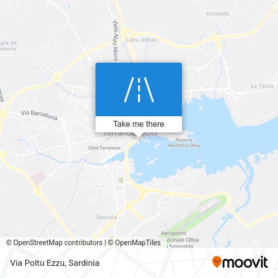 Via Poltu Ezzu map