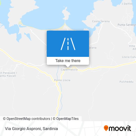 Via Giorgio Asproni map