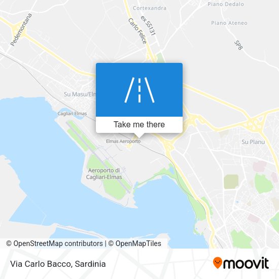 Via Carlo Bacco map