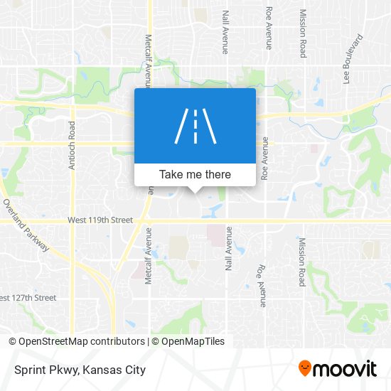 Mapa de Sprint Pkwy