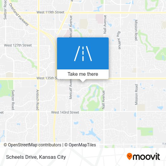 Mapa de Scheels Drive