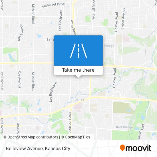 Belleview Avenue map