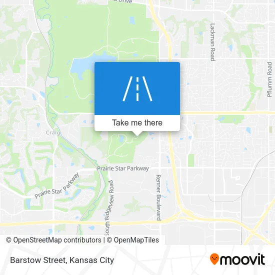 Barstow Street map