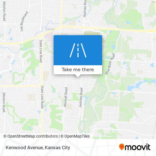 Kenwood Avenue map