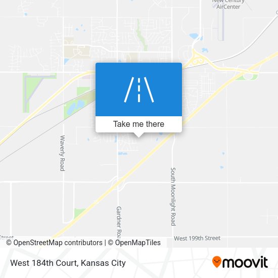 Mapa de West 184th Court