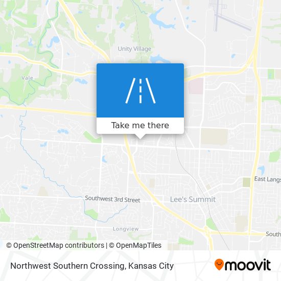 Northwest Southern Crossing map