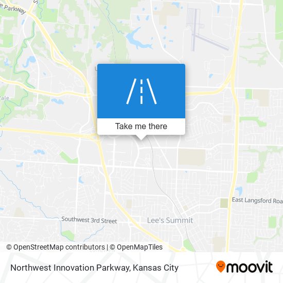 Mapa de Northwest Innovation Parkway