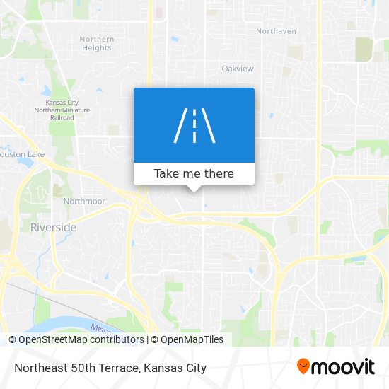 Mapa de Northeast 50th Terrace