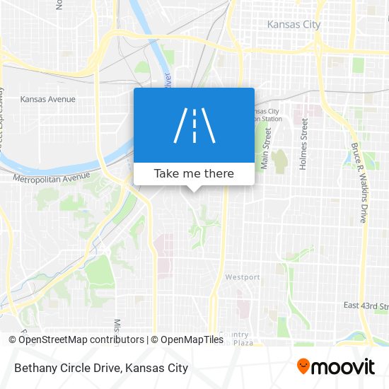 Mapa de Bethany Circle Drive