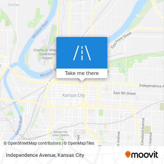 Independence Avenue map