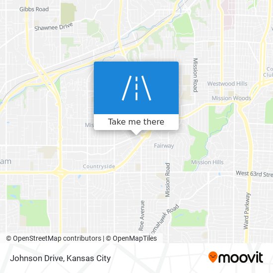 Johnson Drive map