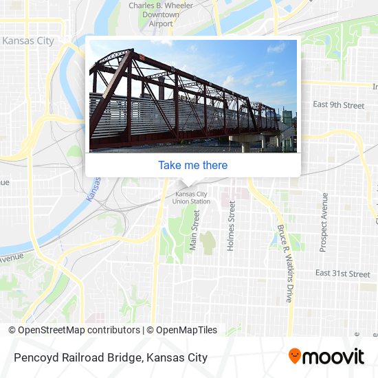 Pencoyd Railroad Bridge map