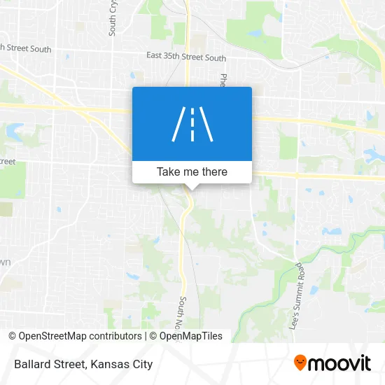Ballard Street map