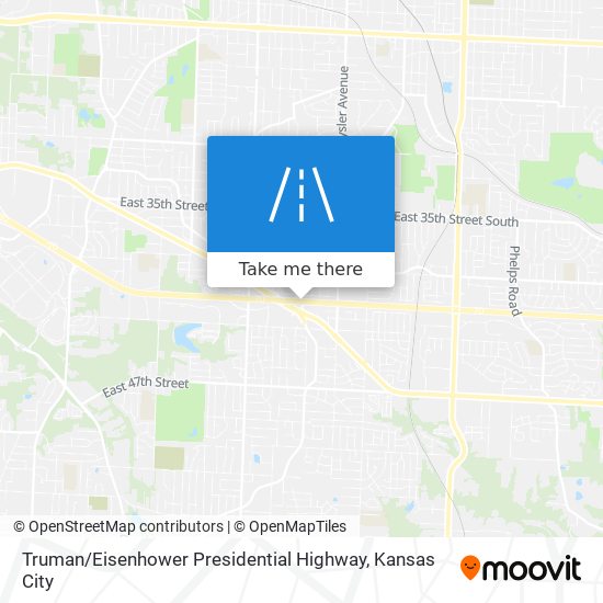 Truman / Eisenhower Presidential Highway map