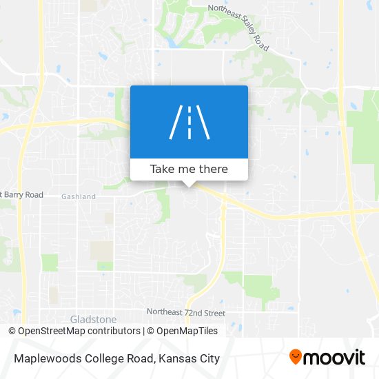 Maplewoods College Road map