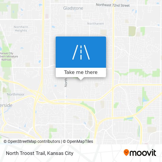 Mapa de North Troost Trail