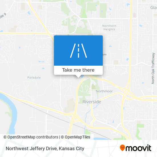 Northwest Jeffery Drive map