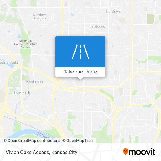Mapa de Vivian Oaks Access