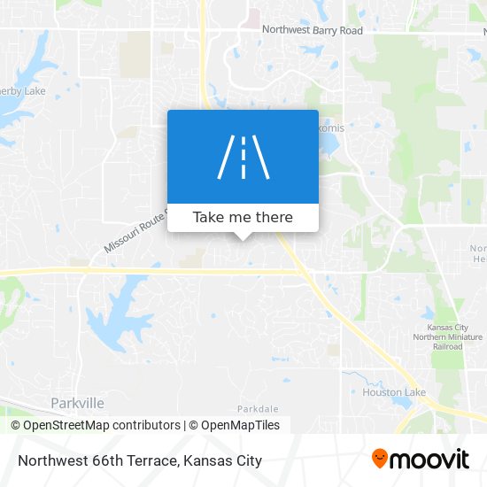 Mapa de Northwest 66th Terrace