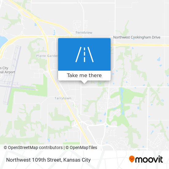 Northwest 109th Street map