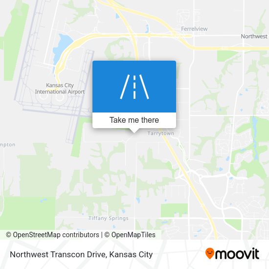 Mapa de Northwest Transcon Drive