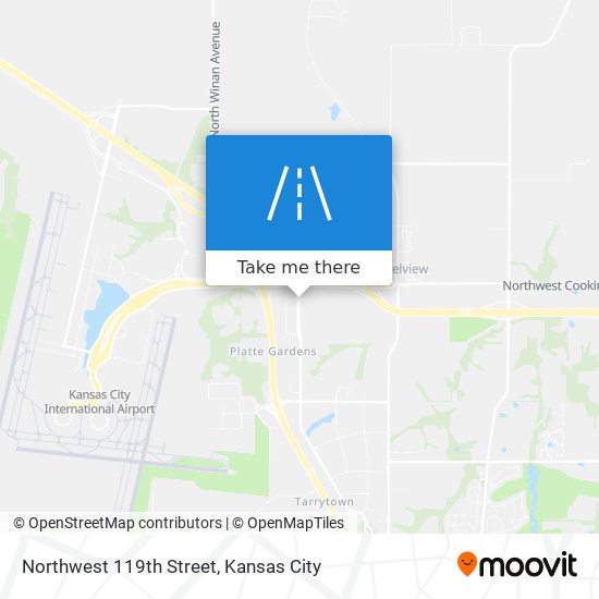 Northwest 119th Street map