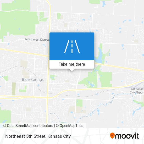 Mapa de Northeast 5th Street