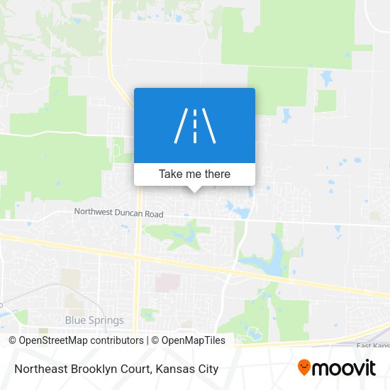 Northeast Brooklyn Court map